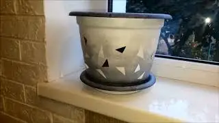 DIY Декор  цветочного горшка. Превращаем старое в КРАСИВОЕ новое