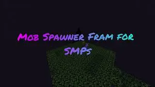 Mob Spawner Fram for smp.||SMP Farm Builds 1||[Any hostile mob][1.18 supported] Harmonium Craft
