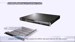 HUAWEI NGFW Installation Guide: Installing or Replacing an Expansion Card on a 1 U USG6000