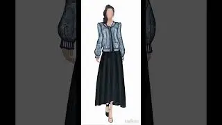 Fashion Design with ibistpaint #shorts #style #illustration #design #designer #art #fashion #draw