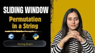 Permutation in String | Brute Force + Sliding Window (Frequency Map) | Python, C++, Java