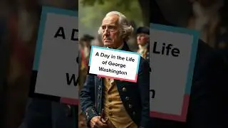 A Day in the Life of George Washington #Shorts