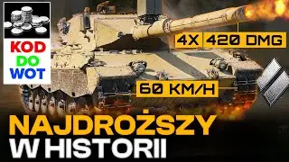 NAJDROŻSZY CZOŁG W HISTORII *POZYCJA 999 IQ* + KOD BONUSOWY