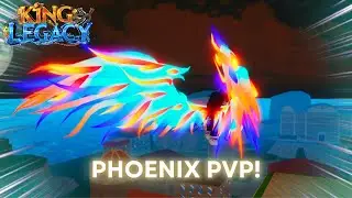 Burning Players with Phoenix.. | King Legacy
