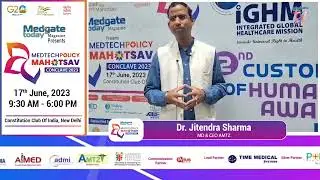 Exclusive Interview of  Dr.Jitendra Sharma | MedTech Policy Mahotsav 2023