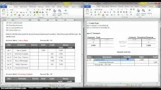 Posting Journal Entries to General Ledger Account-Part_2.avi