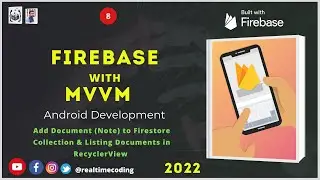 Add Note to Firestore  | Firebase | Firestore | MVVM | Github | Android | Kotlin