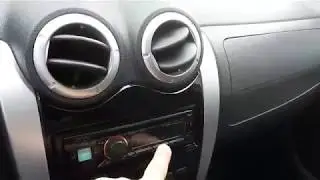 Lada Largus и камера заднего вида.