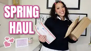 Treating myself Spring shopping haul