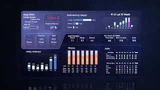 Power BI timelapse | Dashboard building using Figma