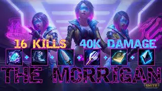 FULL POWER ONE SHOT MORRIGAN!! The Morrigan Mid Gameplay | Smite Conquest