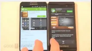 Blackberry z10 vs Samsung Galaxy s4