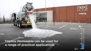 Topmix Permeable   The ultimate permeable concrete system