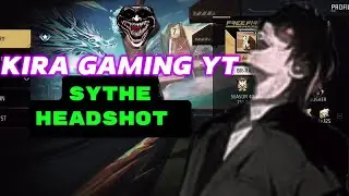FREE FIRE MAX | SYTHE HEADSHOT | #freefire #trending #kira
