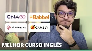 Qual é o melhor curso de inglês online em 2025? [Cambly, CNA Go, Babbel ou FluencyPass]