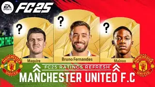 FC 25: Manchester United Player Ratings w/ Mainoo, Fernandes, Maguire 😱🔥