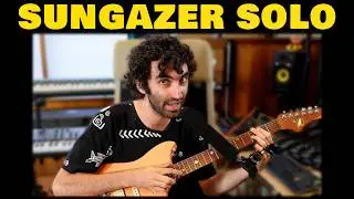 Analyzing my guitar solo for SUNGAZER