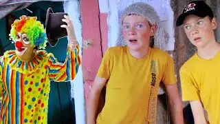 ЭКСТРЕМАЛЬНЫЕ ПРЯТКИ ОТ СТРАШНОГО КЛОУНА!!!