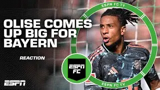 Michael Olise ON FIRE 🔥 REACTION to Bayern Munich's 5-0 win vs. Werder Bremen | ESPN FC