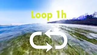 Ocean Wave Loop - 1 Hour