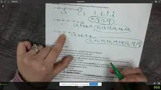Rational Root Theorem
