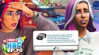 Tribunal pour mineurs et arrêté par la police !! ULTIMATE 100 BABY CHALLENGE [EP.70] 🍼 | SIMS 4