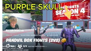 we found a purple skull in box fights