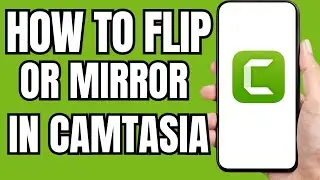 How to flip video in camtasia / how to mirror video in camtasia editing software