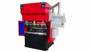 HOGI All electric Servo control mini press brake bending machine PB3012  6Axis +86-13813074490