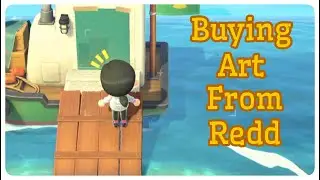 Animal Crossing: New Horizons - Buying Art From Redd