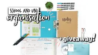 HOW TO SET UP AN ORGANISATION SYSTEM FOR SCHOOL/UNI + GIVEAWAY (closed) | studycollab: alicia