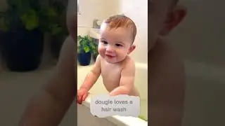 Dougie loves a hair wash with Happy Cappy | Hypoallergenic cleanser and cream for sensitive skin