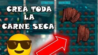 TUTORIAL para hacer CARNE SECA y CARNE SECA DE PRIMERA en ARK