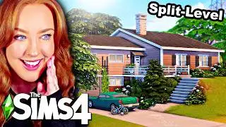I Built the Perfect Split-Level Family Home in The Sims 4!