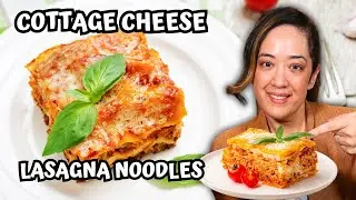 Turning the Viral Cottage Cheese Flatbread into Lasagna!