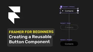 Framer Tutorial Creating  Button Component 