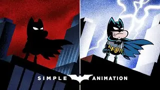 Procreate Animation｜The Dark Knight is in the Dark｜Tutorial for Beginners