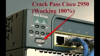 Cisco Switch 2960, 2950 Password Recovery Without loosing Configuration
