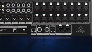 Behringer X32 RACK первый взгляд