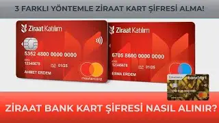 Ziraat Bankası Kart Şifresi Nasıl Alınır? Ziraat Kart Şifresi Değiştirme! Bankamatik Şifre Alma