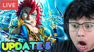 [🔴LIVE] UPDATE 5 GRIND (New World, New Secret Units, New BattlePass) - Anime Defenders