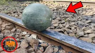 Train vs Watermelon Experiment OMG 😳 || Train Experiments @TrainExperiments