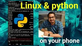 Linux and python on your phone just few minutes