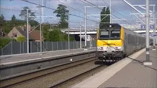 Spoorlijn 50A 50D 25-8-2018 Deel1