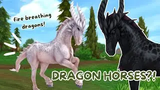 DRAGON HORSES?! ~ Buying TWO new Magical Horses! | Star Stable Online