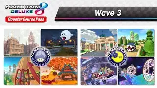 Mario Kart 8 Deluxe DLC Wave 3 (Rock Cup & Moon Cup Courses)