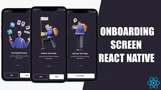REACT NATIVE ONBOARDING SCREEN APP
