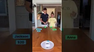 Money bounce challenge!! 