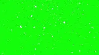 Snow Falling Green Screen - Copy Right Free