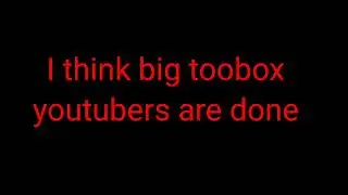 Toolbox is no more....